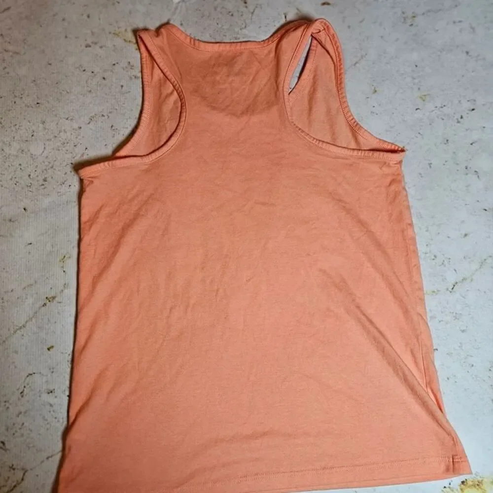 The Children’s Place Girls Tank Top Size XL (14) – NEW NWT – Peach LOVE Flower G